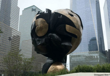 9/11 Sphere by Franz Koenig