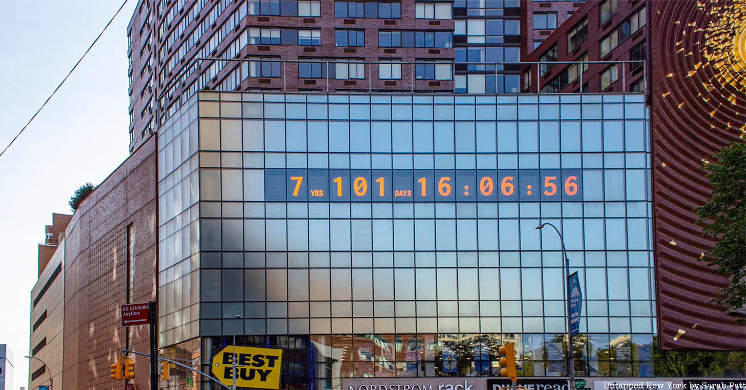 Climate Clock in Union Square