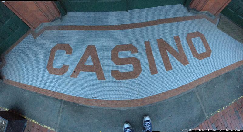 Newport Casino tiling