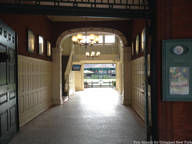 Archway into International Tennis Hall of Fame