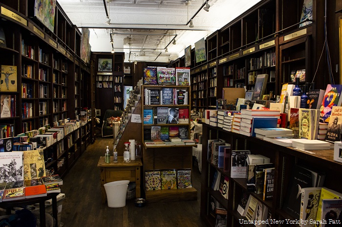 Photo of the interior of Logos Bookstore