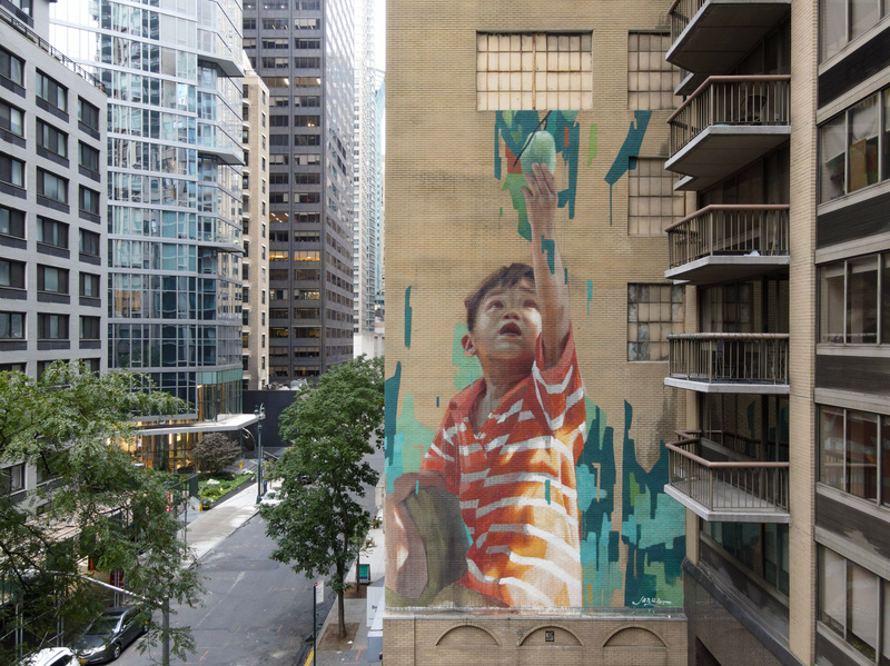 UN75 Street Art Mural by Emmanuel Jarus