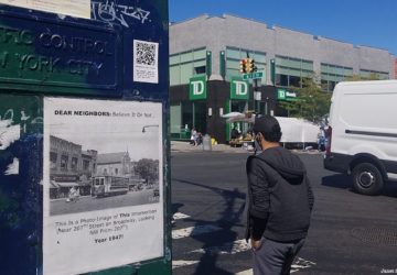 Washington Heights historic sign project