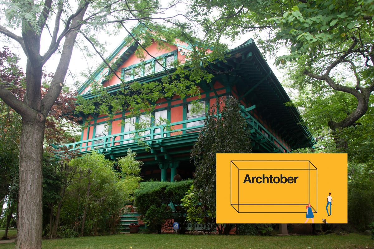 Japanese House in Flatbush with Archtober Logo
