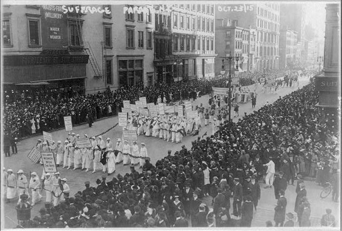 Suffrage Parade 1915