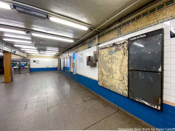 Vintage 1989 Subway Map Uncovered at Manhattan Station - Untapped New York