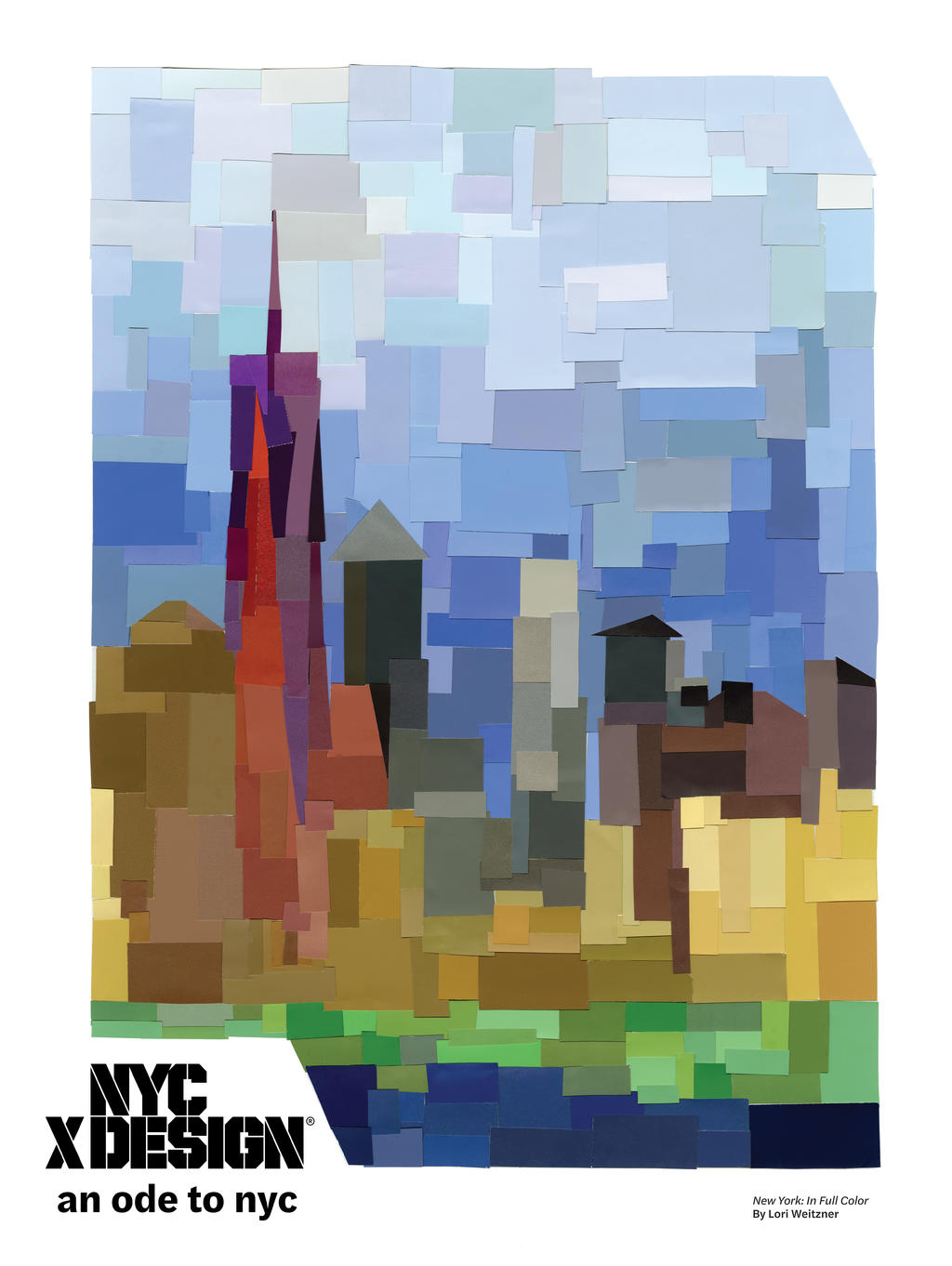 Lori Weitzner An Ode to NYC Poster