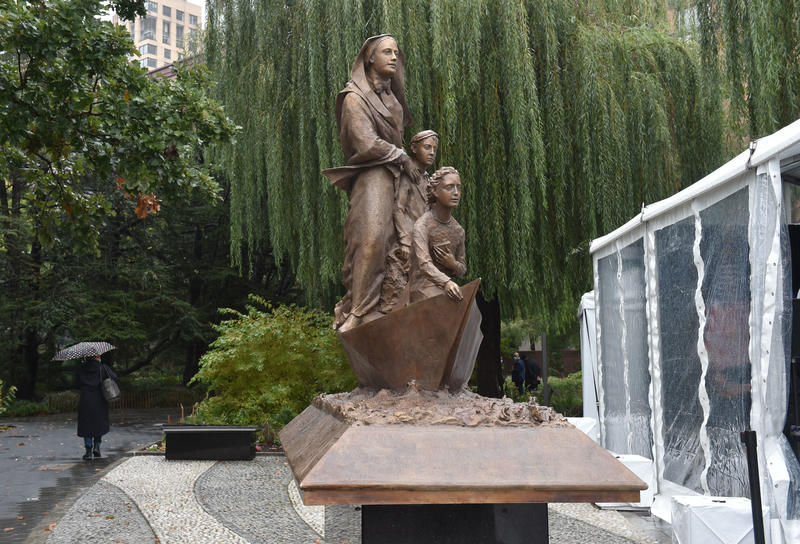 Mother Cabrini Statue in Battery Park