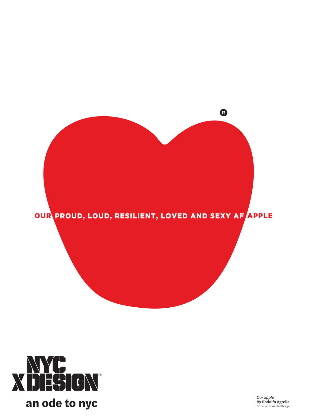 Rodolfo Agrella An Ode to NYC Poster