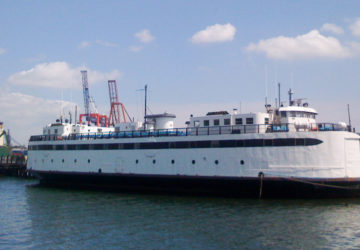 The M/V Islander ferry at Governors Island