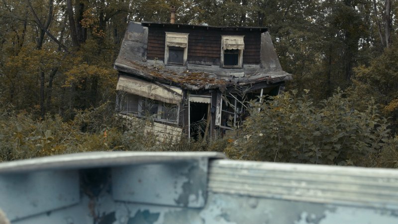 casă abandonată considerată a fi ascunzătoare pentru banda Olandeză Schultz