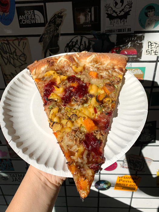 Screamer's Pizzeria Vegetarian ThanksgivingSpecial Pie