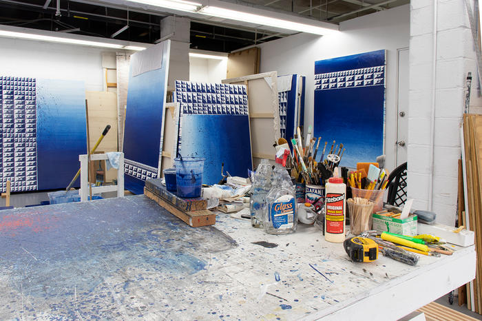 Matt Mignanelli's studio