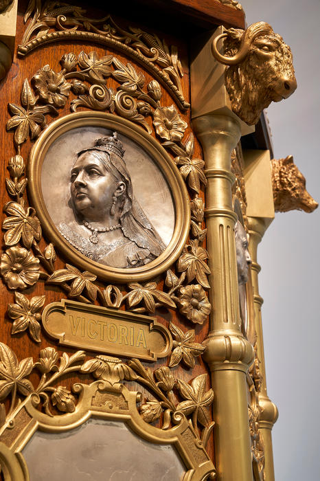Detail on the Waldorf Astoria Clock