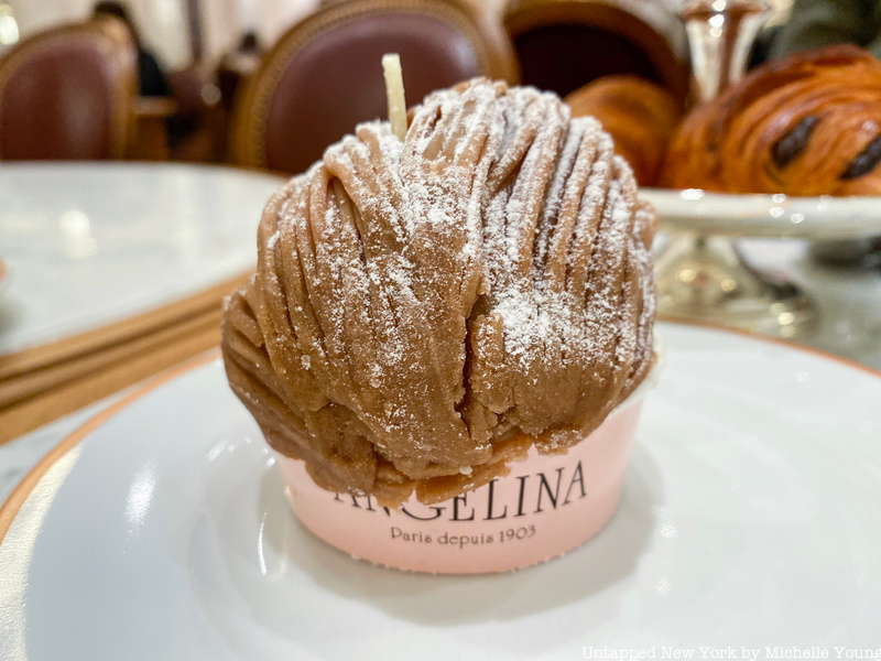 Angelina Paris Mont Blanc pastry