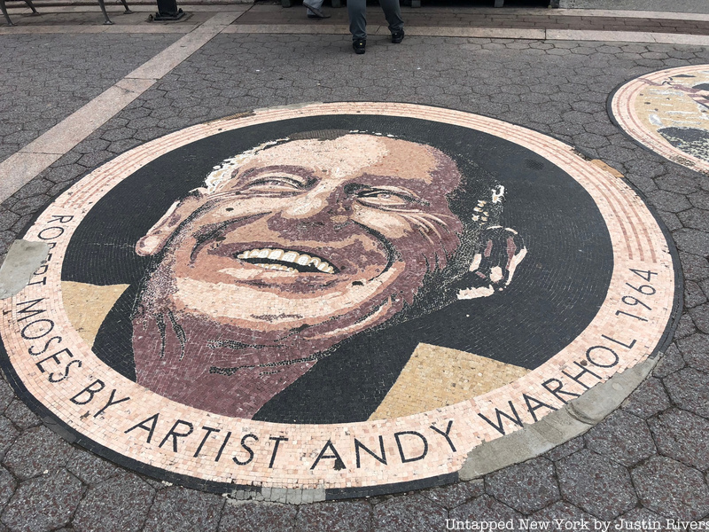 Andy Warhol Robert Moses mosaic