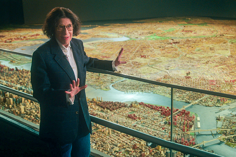 Fran Lebowitz at the Panorama in Queens in Pretend its a City