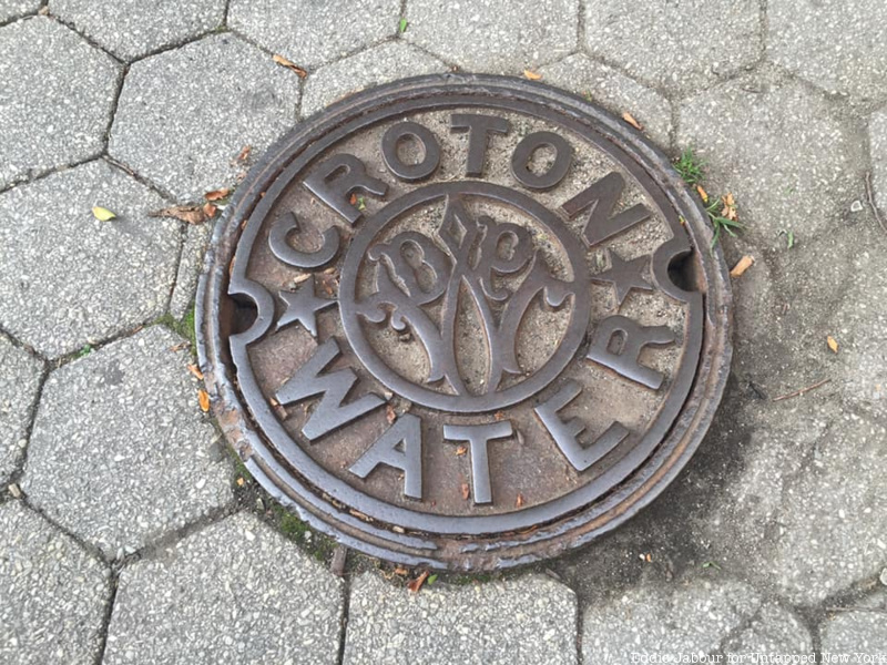 Croton Water manhole cover