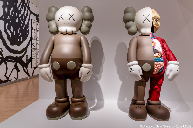 KAWS exhibit at the Brooklyn Museum