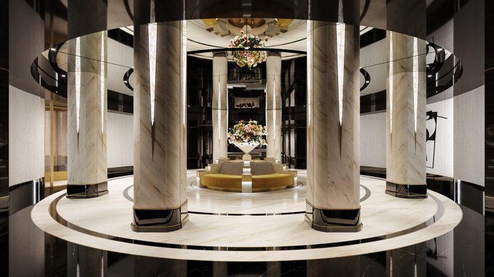 Residential Lobby of the Waldorf Astoria
