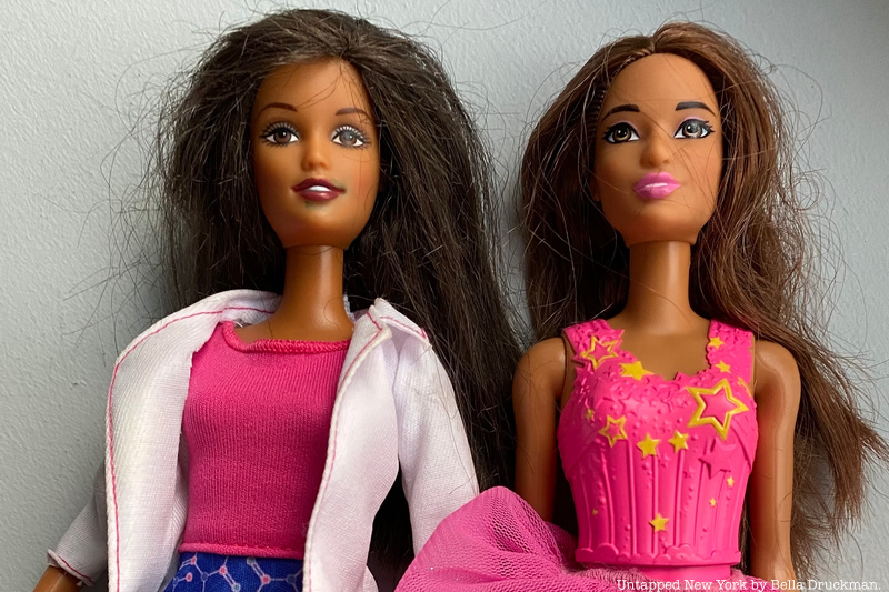 Barbie was released in New York as a white doll, but now customers can buy Barbie in most ethnicities. 