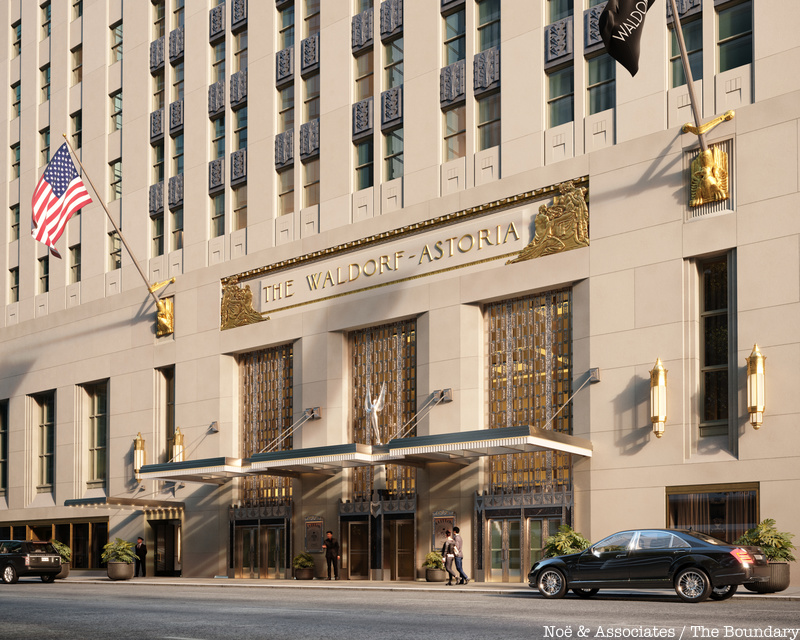 Renovated Waldorf Astoria