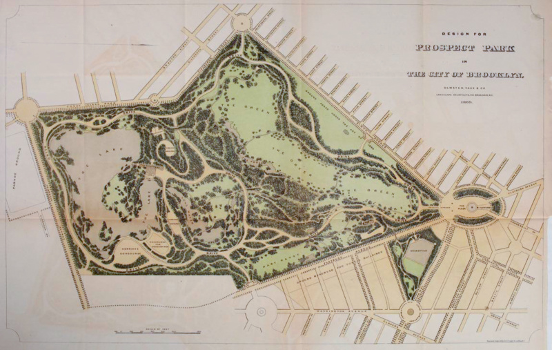 Olmsted Plan for Prospect Park