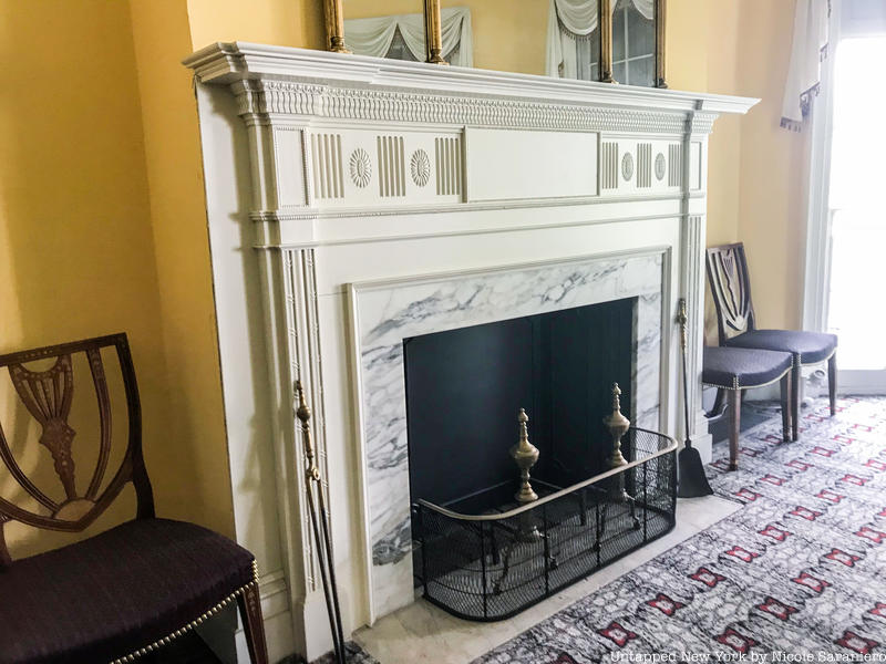 Fireplace in Hamilton Grange