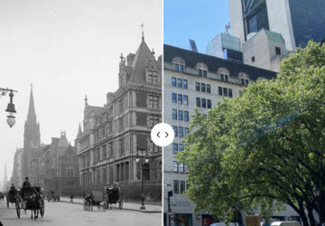 Before and after Then and now Fifth Ave mansions Millionaire's Row