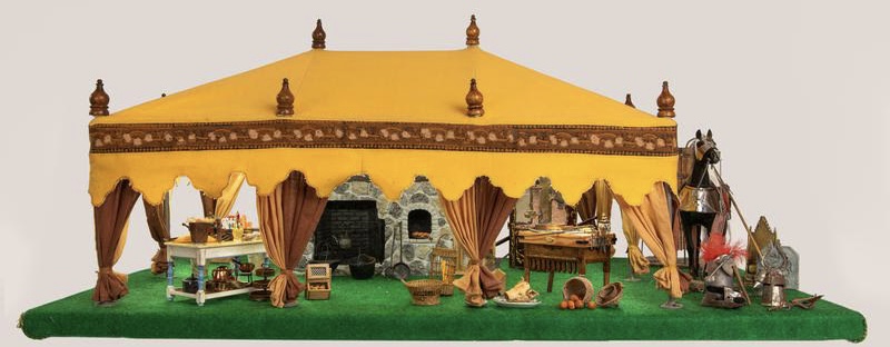 Festival tent - The Fisher Dollhouse: A Venetian Palazzo in Miniature
