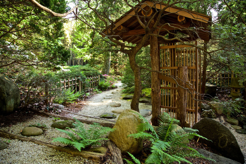 John P. Humes Japanese Stroll Garden. Photo by Andre Baranowski