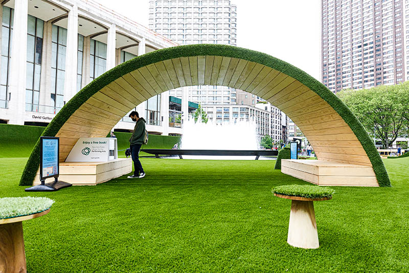 Arch at The GREEN at Lincoln Center's Restart Stages