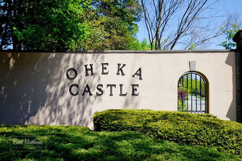 Entrance to OHEKA CASTLE in Huntington, New York.