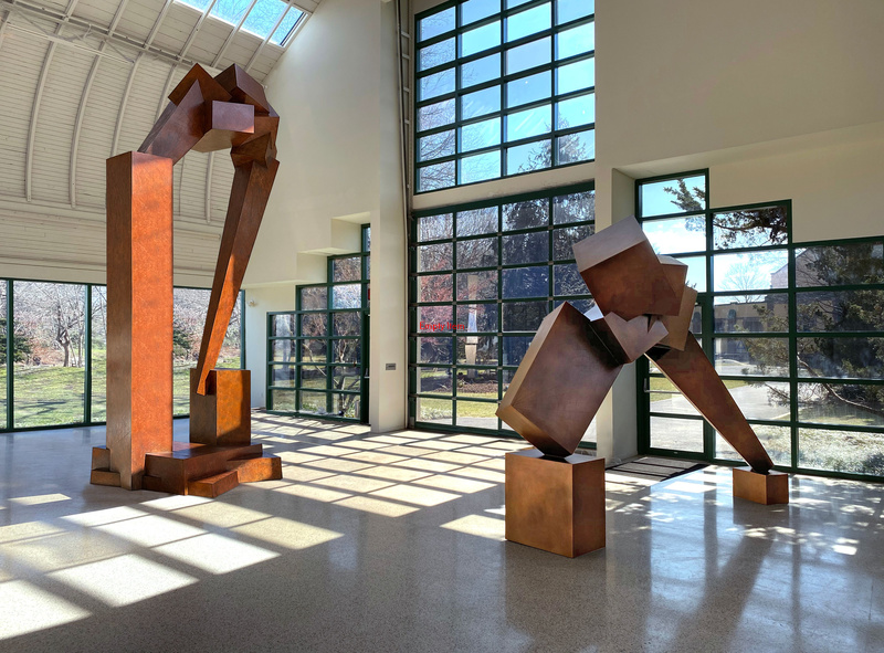 Bruce Beasley: Sixty Year Retrospective, 1960-2020.Grounds For Sculpture indoor gallery