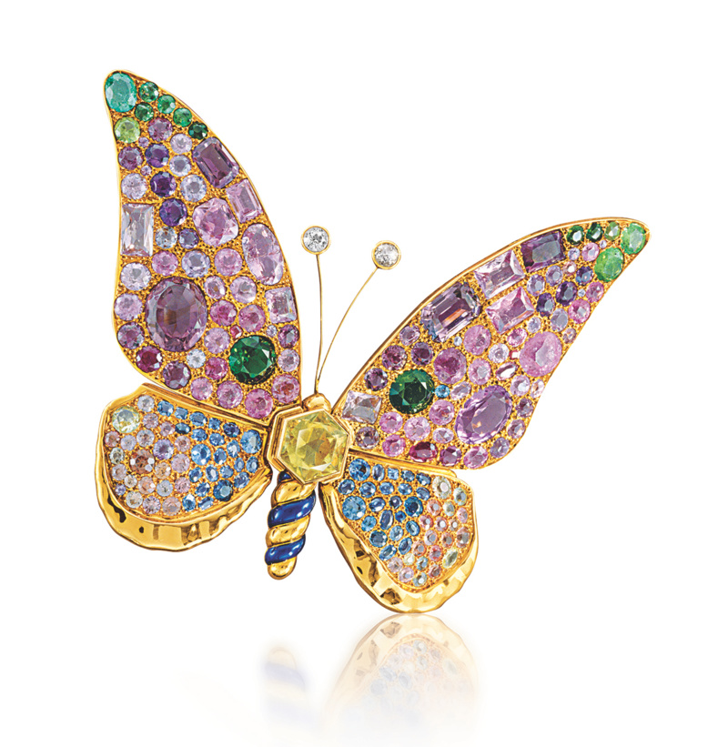 Butterfly Brooch by Suzanne Belperron in the Keith Meister Gallery