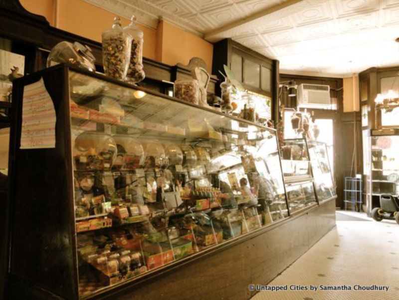Eddie's Sweet Shop in Forest Hills, Queens serves homemade sundaes. 