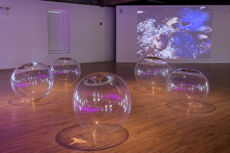 Largest Blown Spheres at The Arts Center at Governors Island