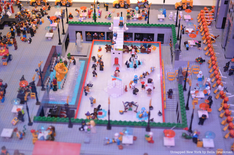 Rockefellar Center at Flagship Lego Store.