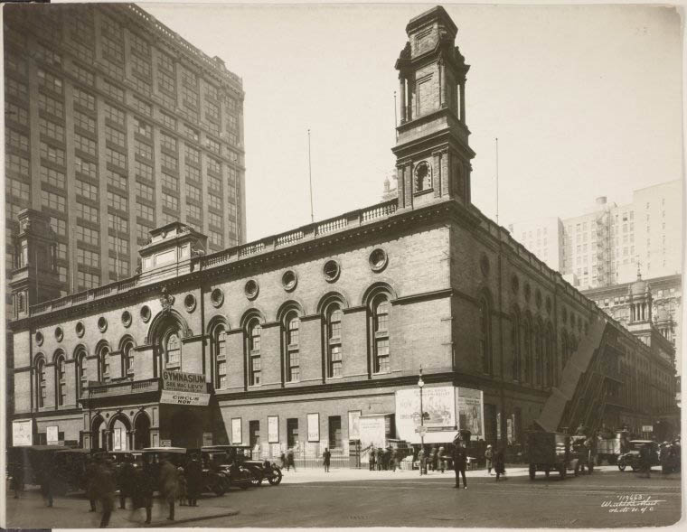 Madison Square Garden facade 1925