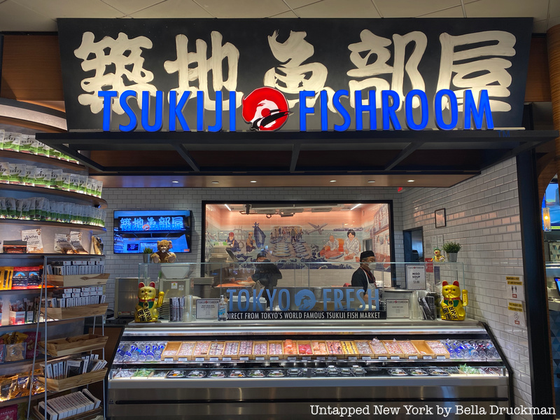 Tsukiji Fish Market at Newark Liberty International Airport. 