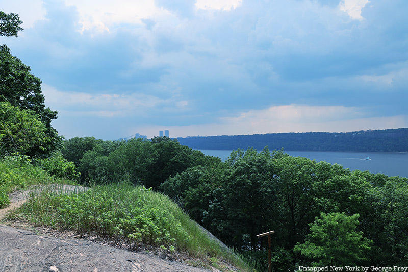 The view southward from Inwood Hill Park