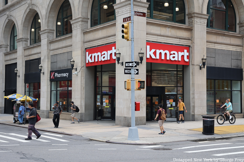 Closed KMart on Astor Place