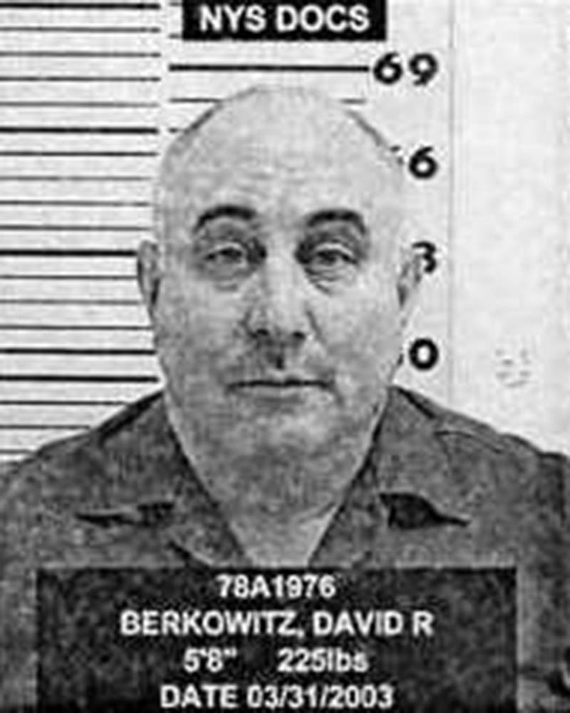 David Berkowitz, "Son of Sam," mugshot. 