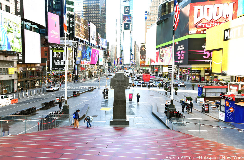 Times Square in midtown New York City.
