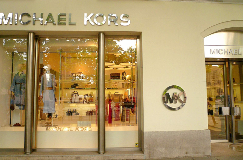 A Michael Kors store. 