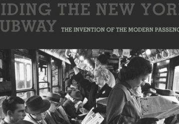 Riding the NYC subway book cover
