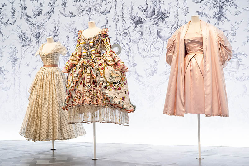 Christian Dior 18th century fashion influence