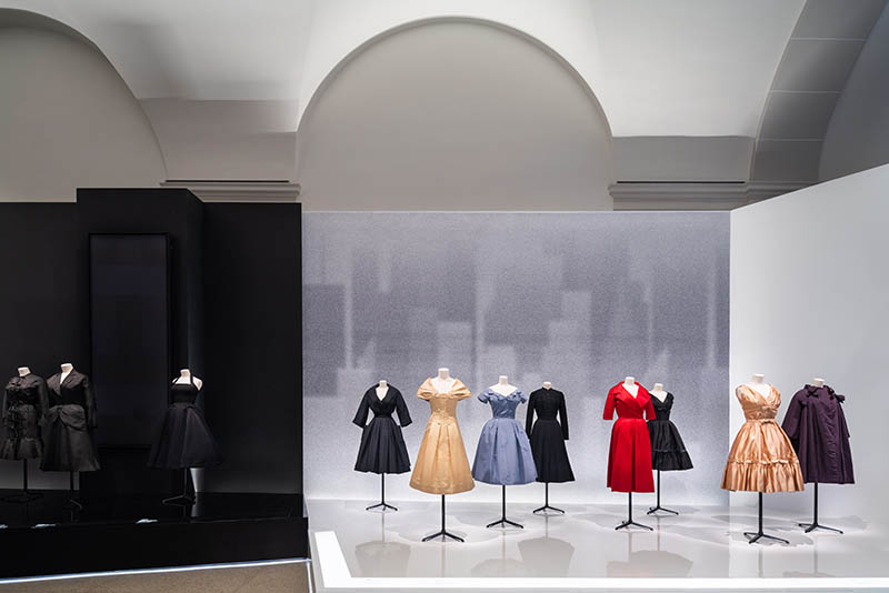 Christian Dior Designer of Dreams exhibition dresses