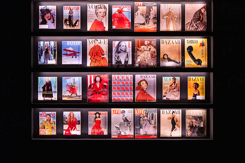 Christian Dior Designer of Dreams exhibition magazine covers