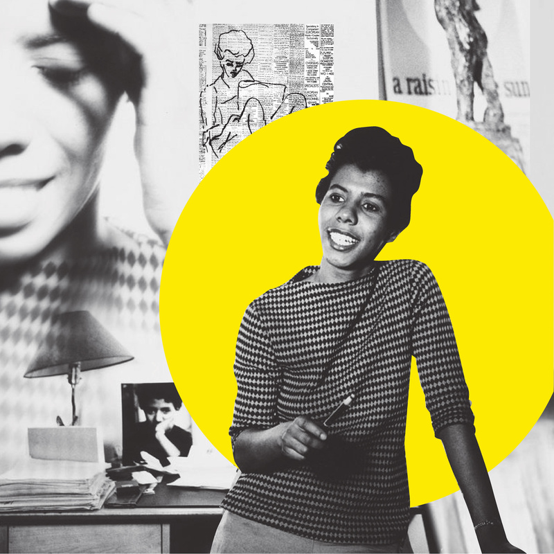 Image of Lorraine Hansberry from Village Voices. Courtesy of Lannyl Stephens.